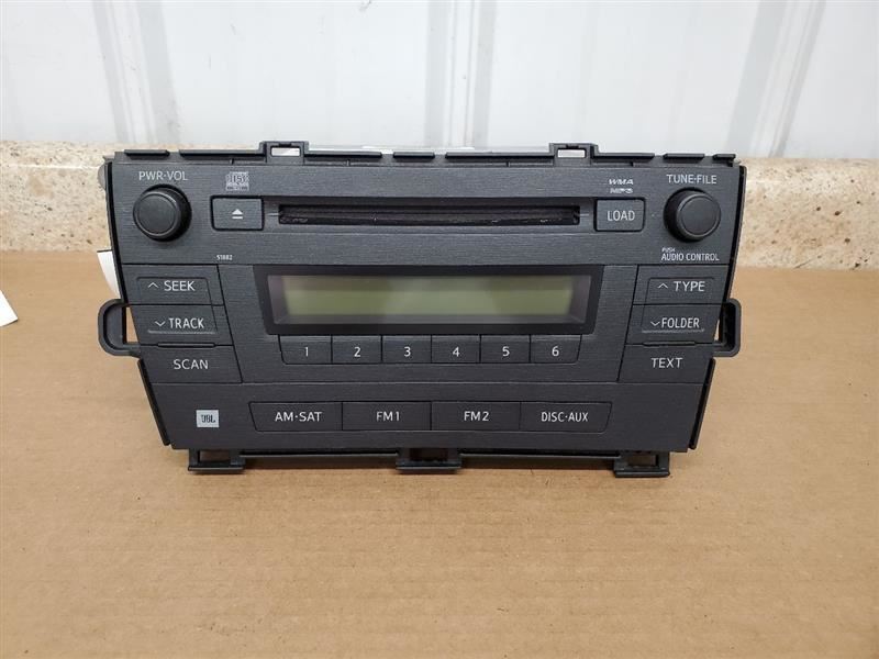 Audio Equipment Radio Receiver Am-fm-cd Fits 10-11 PRIUS 277937