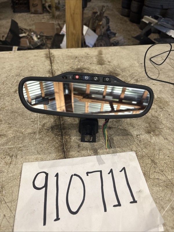 06-12Cadillac DTS Rear View Mirror With Telematics Onstar Opt UE1 OEM