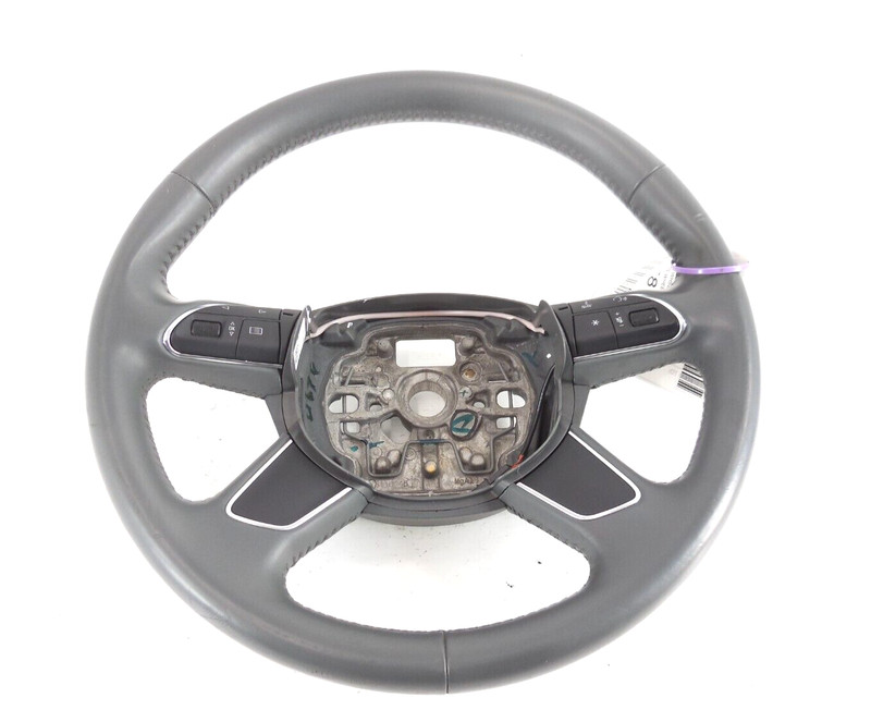 2012-2015 Audi A7 Quattro 4 Spoke Steering Driver Wheel W/ Controls OEM Gray