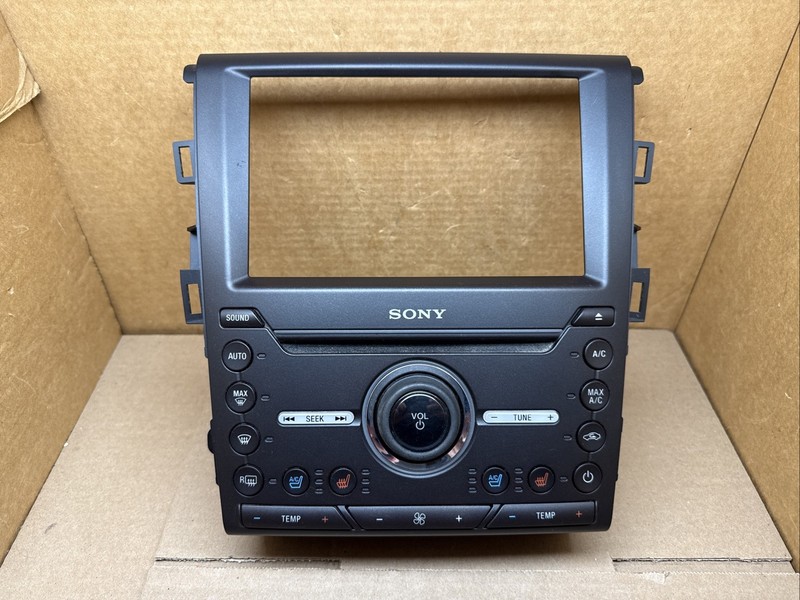 2016 Ford Fusion Temperature Climate Radio Control Bezel Sony GS7T-18E245-BBA