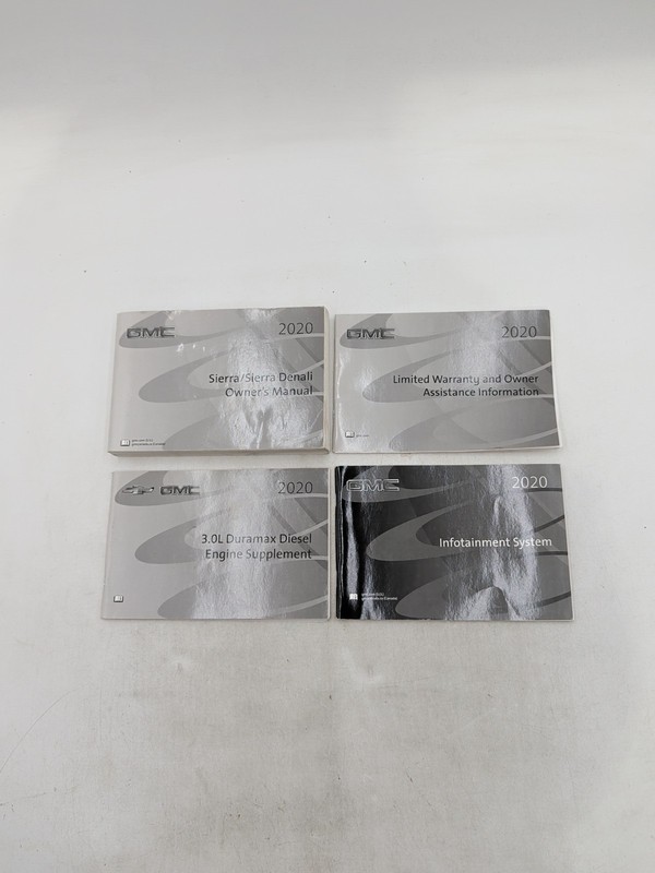 2020 GMC Sierra / Sierra Denali Duramax3.0L Owners Manual With Navigation