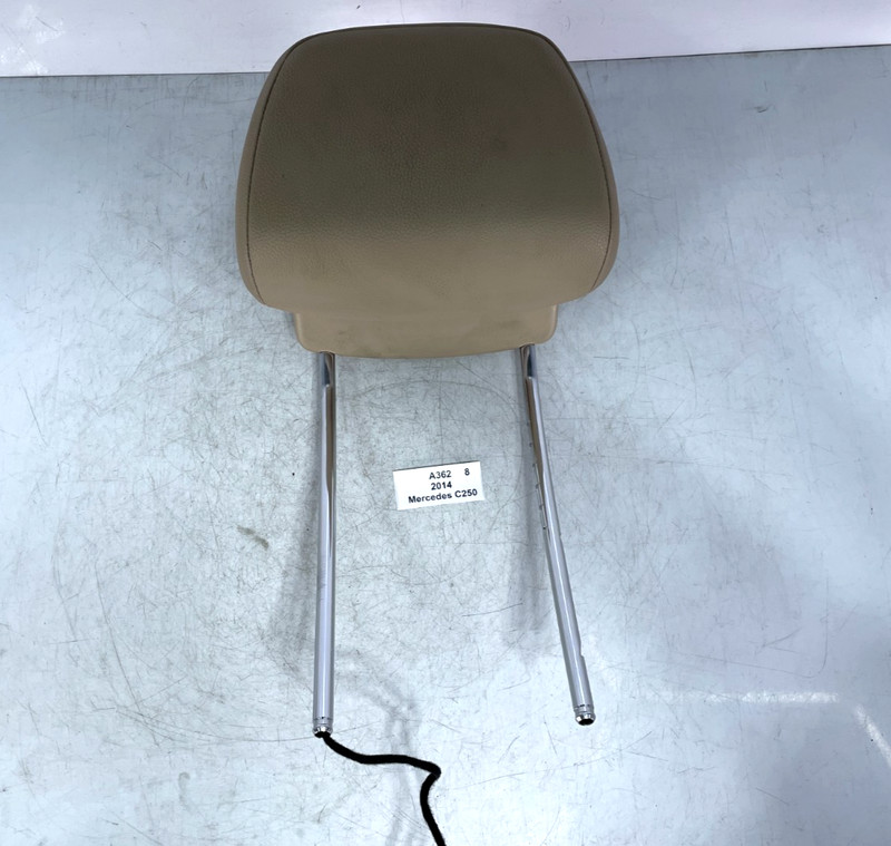 ✅2011-2014 OEM Mercedes W204 C250 Front Right Passenger Headrest Head Rest Beige