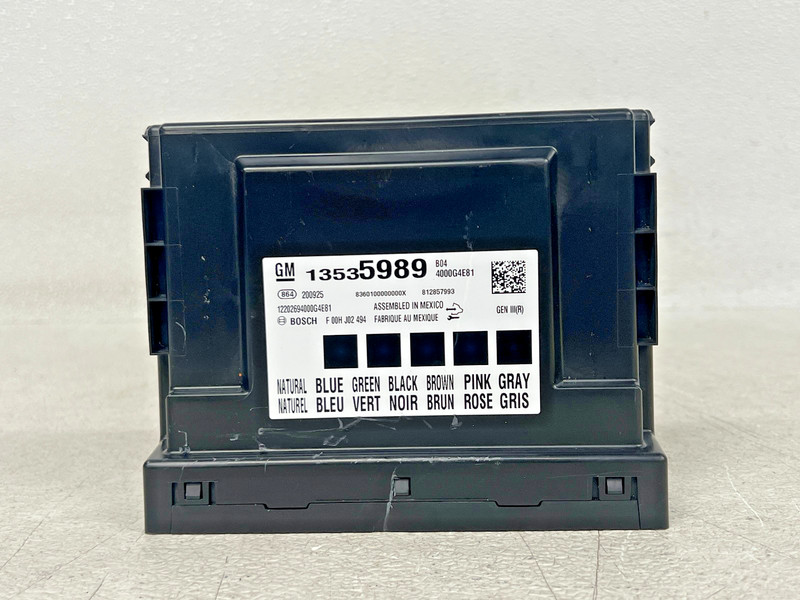 ⭐2020-2023 CADILLAC XT4 BODY COMPUTER CONTROL MODULE BCM UNIT OEM LOT2679