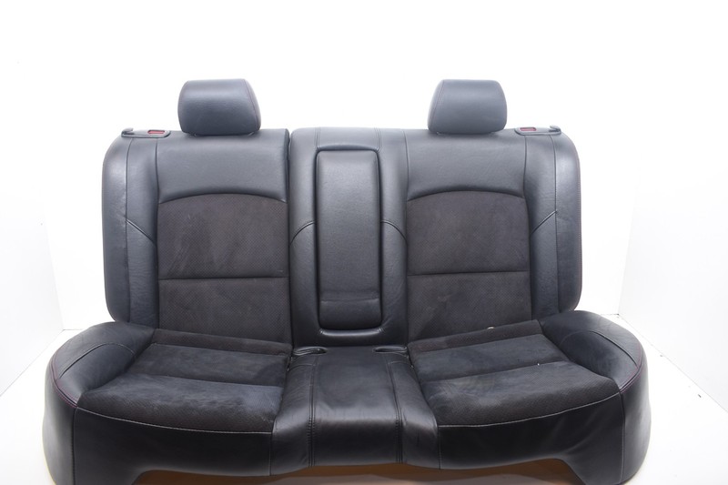 2008 Mazdaspeed 3 Hatchback Rear Folding Seat Set Black Suede OEM KW94