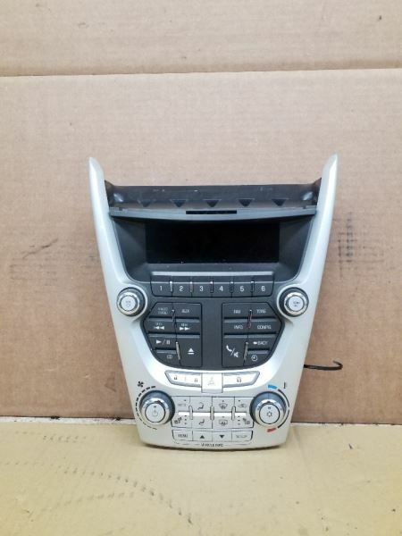 Audio Equipment Radio Control Panel AM-FM-XM-CD-MP3 Fits 10-11 EQUINOX 247184
