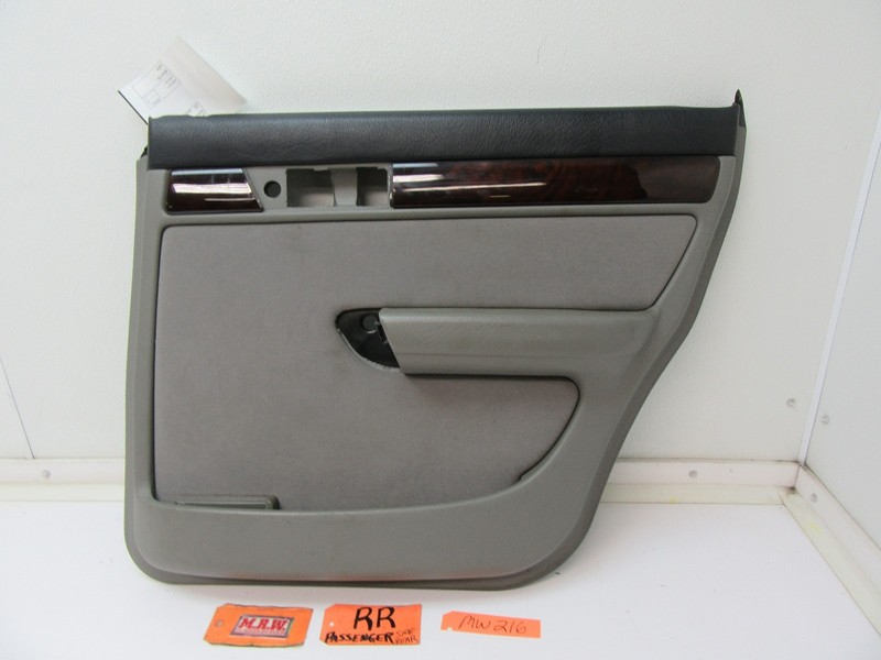 96 97 AUDI A6 S6 REAR BACK DOOR PANEL RIGHT R RH RR PASSENGER INTERIOR TRIM CAR