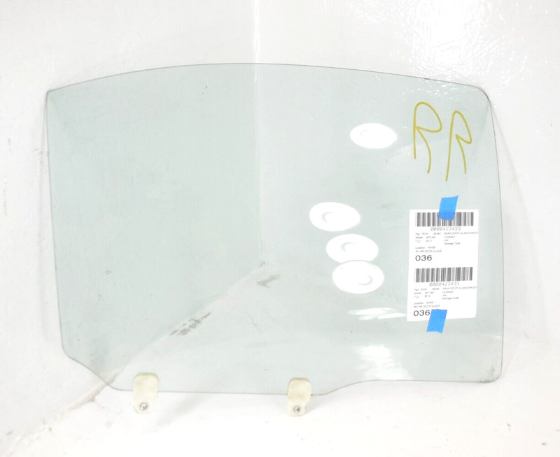2008-2017 Mitsubishi Lancer Rear Door Window Glass Passenger Right RH OEM