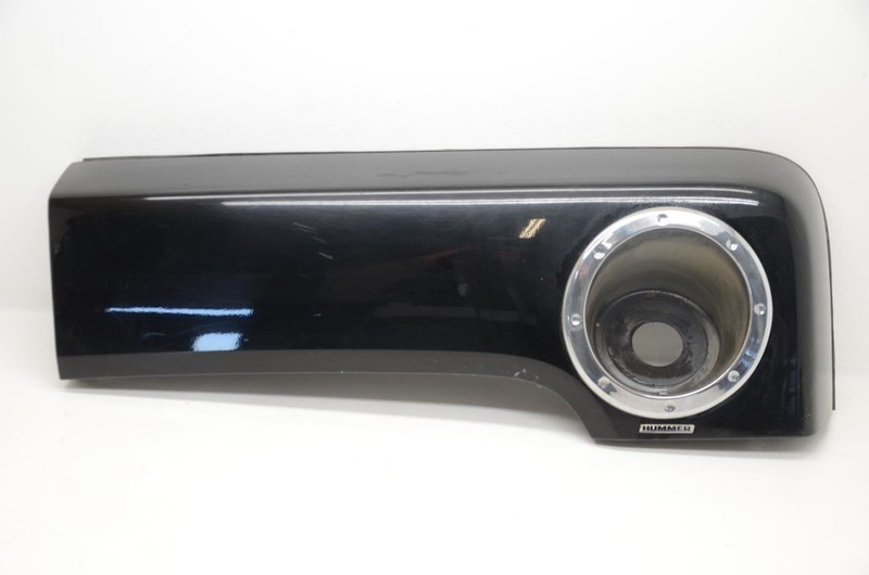 06-10 Hummer H3 3.7L Driver Left Rear Black Quarter Panel Molding