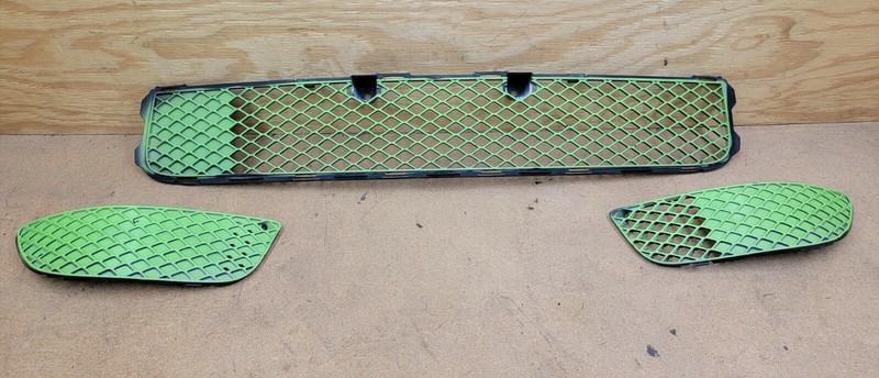 2009 - 2015 Mitsubishi Lancer Lower Bumper Grille Set OEM