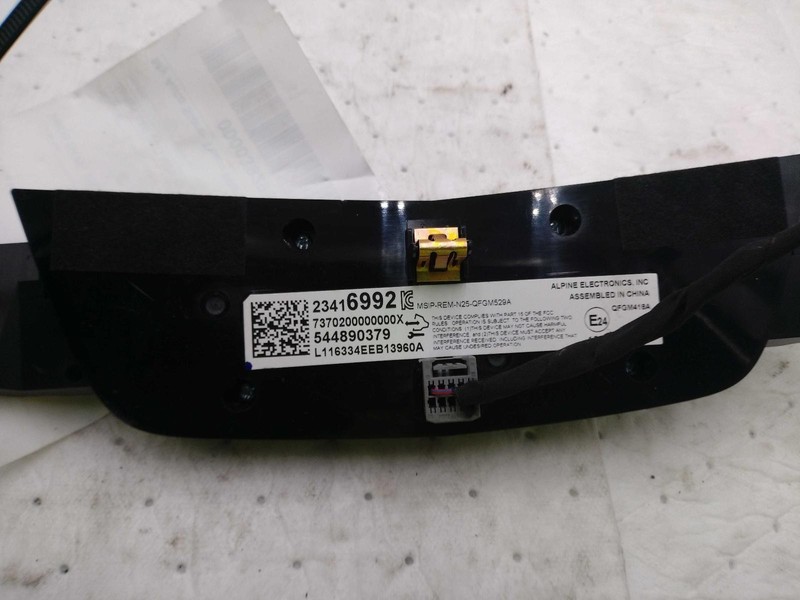 2017 Cadillac XT5 A/C Selector Switch OEM Silver 84295779 93K Miles