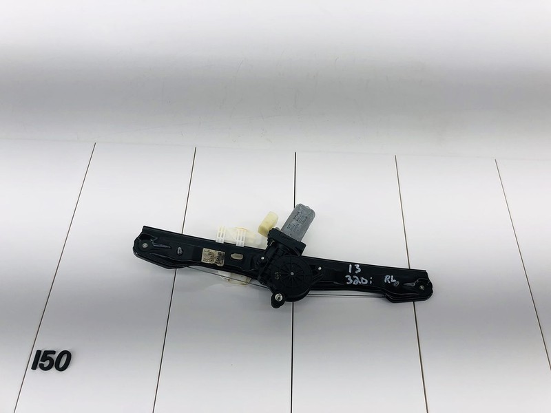13-18 BMW 320I F30 REAR LEFT DRIVER SIDE DOOR WINDOW REGULATOR W/ MOTOR OEM