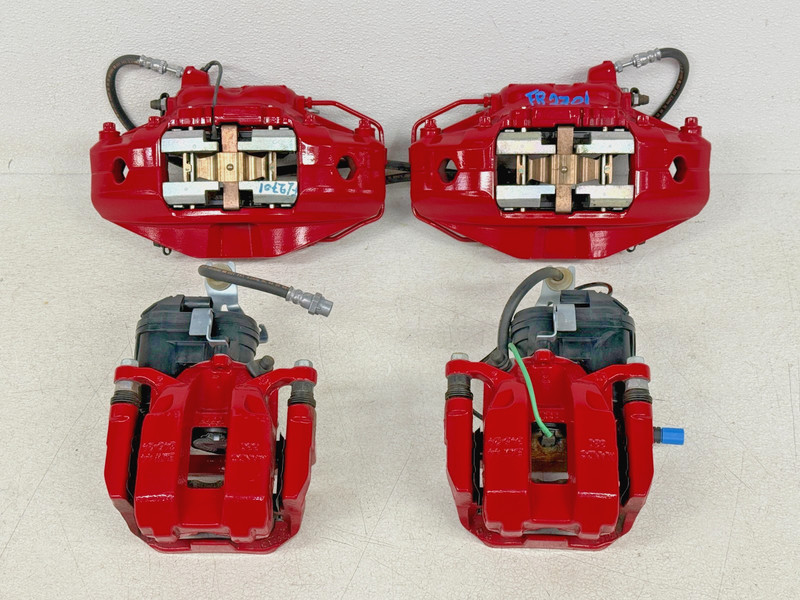 ⭐2020-2023 TOYOTA SUPRA FRONT & REAR BRAKE CALIPER RED SET 407 MILES OEM LOT2701