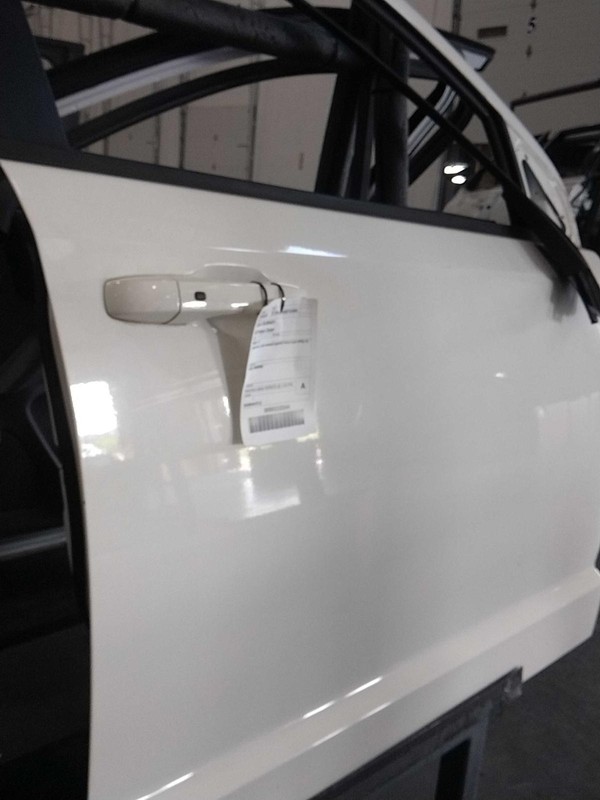 2014 Dodge Journey Right Front Door White OEM Used 292678 80000 Miles