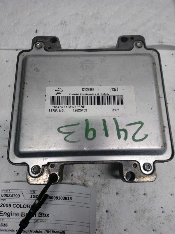 Used Engine Control Module (ECM) fits: 2009 Chevrolet Colorado Electronic Contro