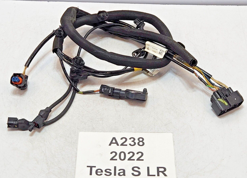 ✅ 2021-2023 OEM Tesla Model S X Long Range Rear Right Passenger Chassis Harness