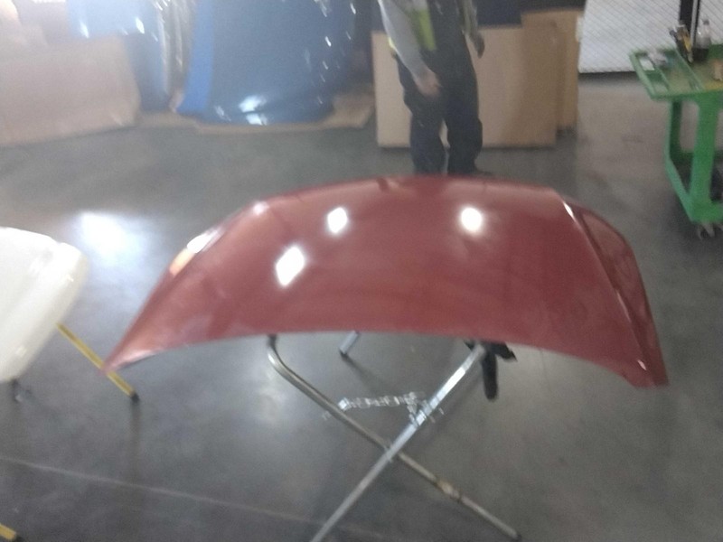 2013 Volkswagen CC OEM Used Hood Panel Red 4DR Sedan 3C8823031D