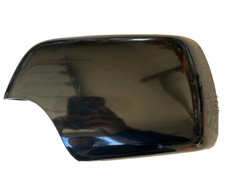 BMW E53 X5 00-06 OEM LEFT DRIVER SIDE MIRROR BLACK COVER TRIM