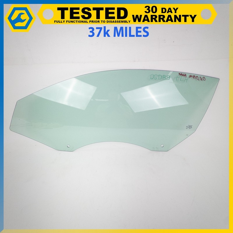 05-16 ASTON MARTIN DB9 DBS VOLANTE FRONT LEFT SIDE DOOR WINDOW GLASS OEM