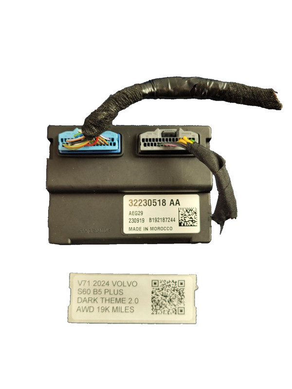 Used Oem VOLVO A/C Heater Climate Control Module 32230518 for 2024 S60 2.0l Awd