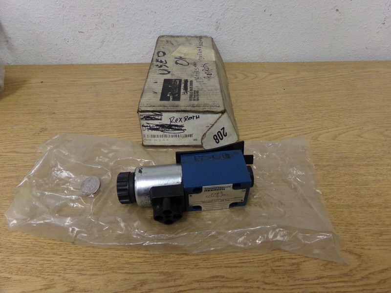 Mannesman Rexroth GZ45-4-A Directional Valve 245 24V DC 30W 3WE6A60/EG24N9K4