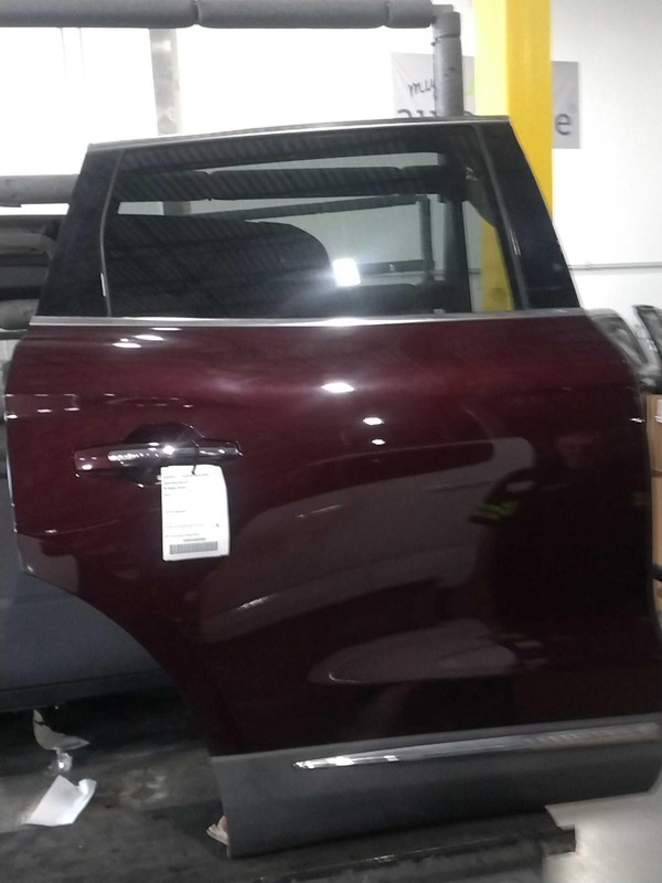 2020 Lincoln Nautilus Rear Right Door Maroon 451176 111K Miles OEM Used