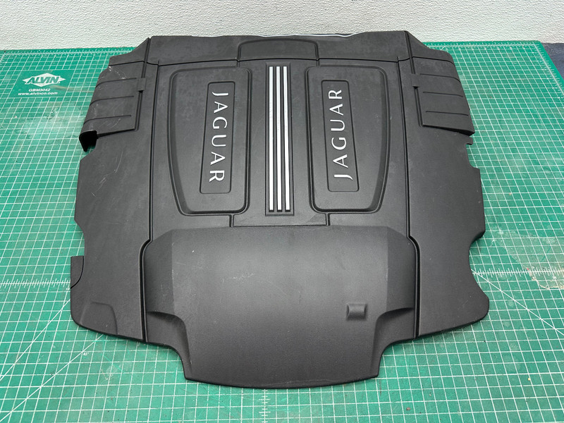 10-13 JAGUAR XF XJ 5.0L ENGINE COVER OEM