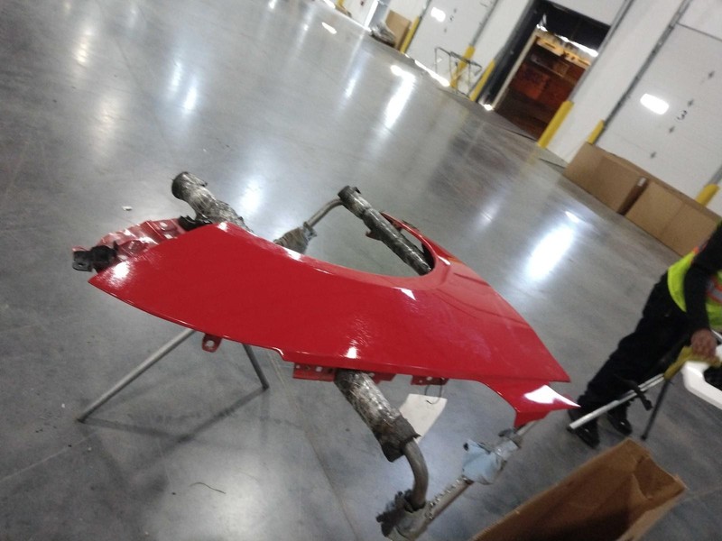 2013 Chevrolet Cruze Right Fender RED GOOD CONDITION NO RUST 534438