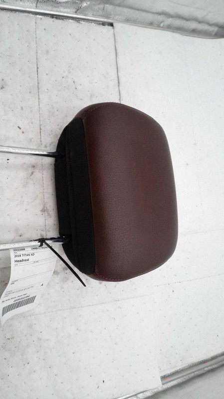 2016 Nissan Titan XD Black Headrest Used OEM Part 2818997, 79k Miles