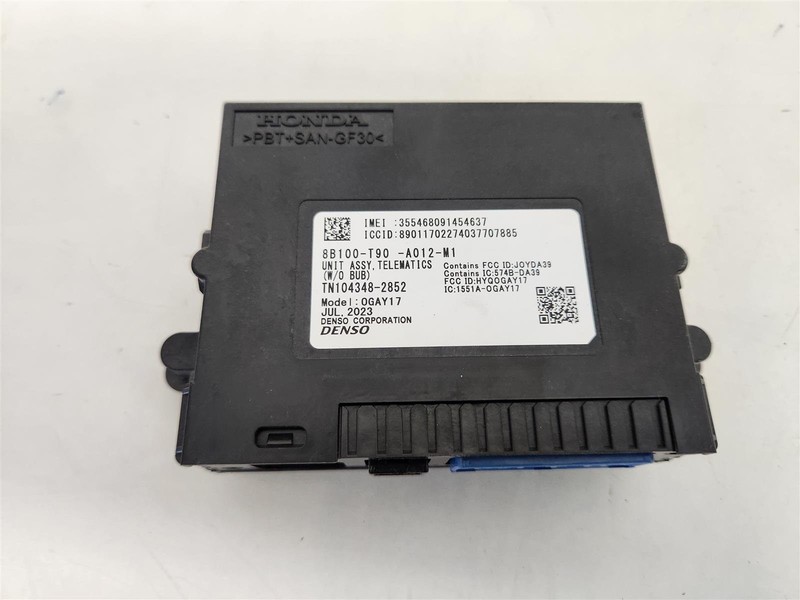 2024 Honda Pilot Phone Telematic Box Control Module 8B100-T90-A01 8B100t90a01