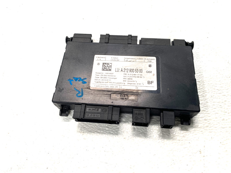 10-16 MERCEDES E550 CONVERTIBLE SEAT CONTROL MODULE FRONT RIGHT OEM #A0.36