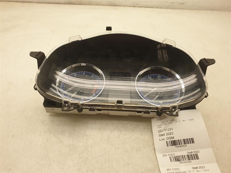 18-19 TOYOTA COROLLA SPEEDOMETER CLUSTER