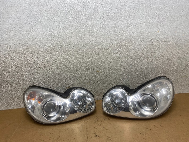 2002 - 2005 Hyundai Sonata Left+Right Headlights Halogen Oem X5654 DW