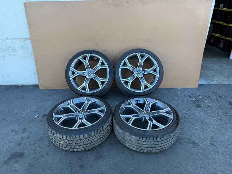 KIA STINGER 2018-2023 OEM ALL FOUR RIMS WHEELS TIRES SET ( 19"X8" & 19"X8.5" )