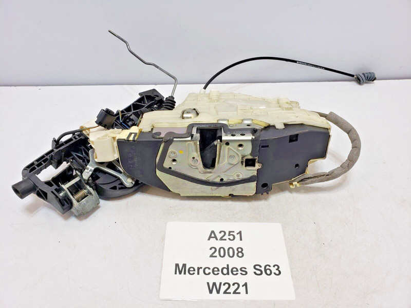 ✅ 07-13 OEM Mercedes W221 S63 S550 Rear Left Driver Door Lock Latch Actuator