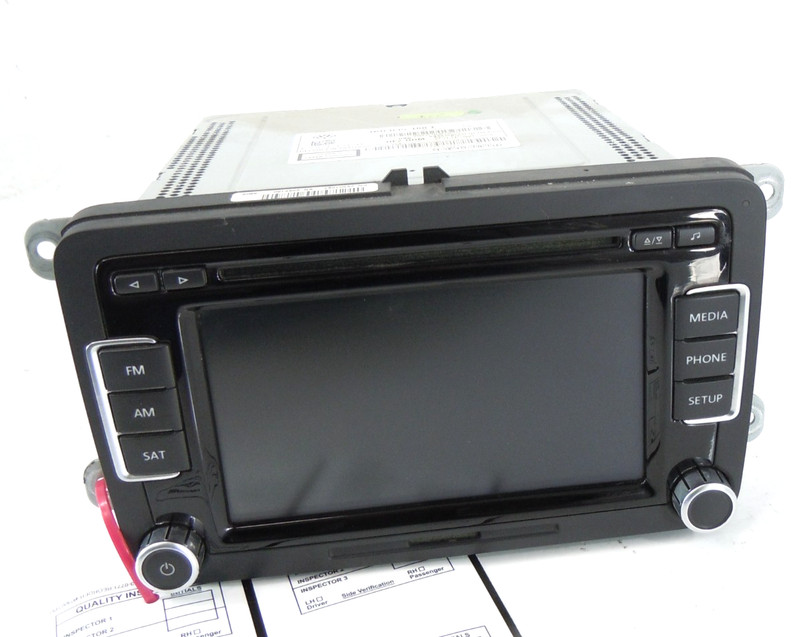 14-17 Volkswagen Jetta AM FM Radio CD Disc Player Receiver Display Screen OEM