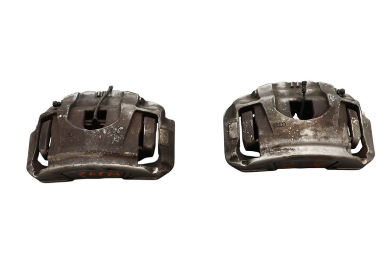 11-18 Audi A8 Quattro Front Left & Right Side Brake Calipers 4H0615124B OEM