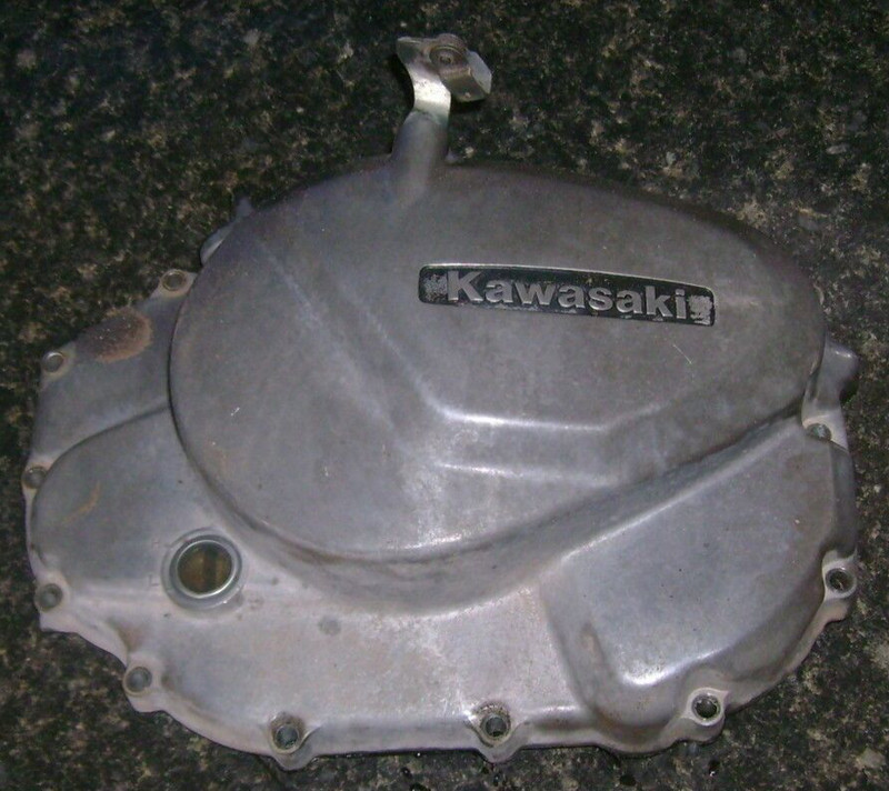 1987 1988 1989 Kawasaki LTD 305 KZ KZ305 CSR Engine Clutch Cover Panel H10