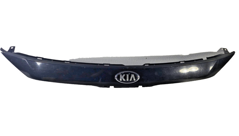 2015 2018 Kia Sedona Front Bumper Upper Grille Molding Trim OEM 86585A9000