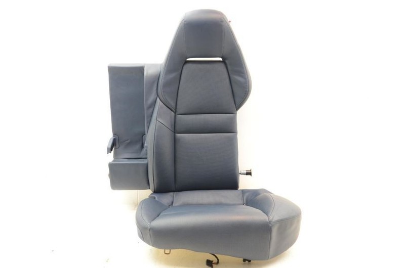 2010-2016 Porsche Panamera 970 4.8L Driver Left Rear Blue Seat Assembly