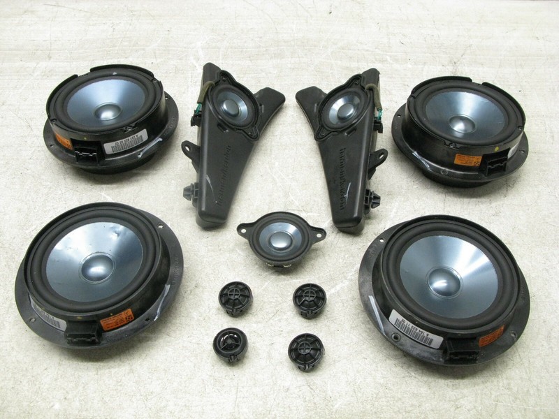 06-09 MERCEDES W251 R350 R500FRONT & REAR LEFT & RIGHT DOOR SPEAKERS SET 05042