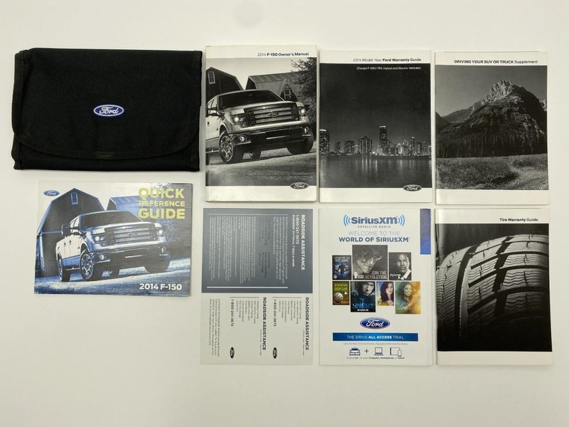 Owners Manual 2014 Ford F150 86706