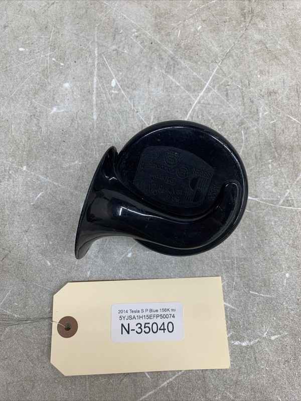 12-20 TESLA MS SEGER HIGH PITCH TONE HORN 12V 510 HERTZ WITH BRACKET 35040 B36