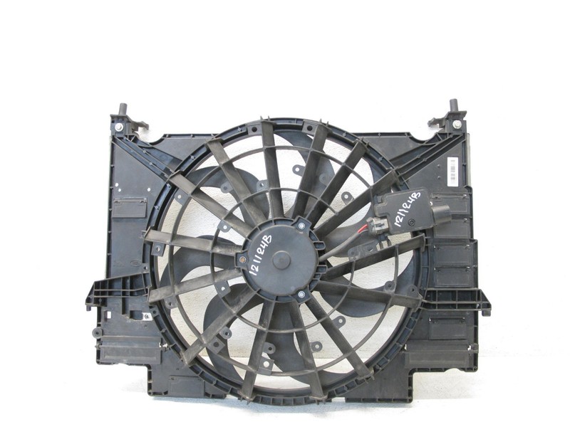 16-18 JAGUAR X260 XF 3.0 S/C ENGINE RADIATOR COOLING FAN MOTOR SHROUD OEM 121124