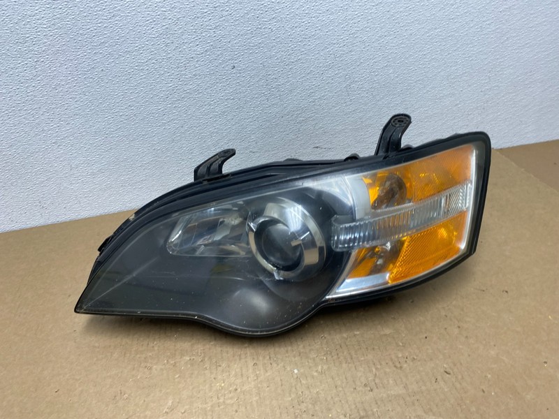 2006 to 2007 Subaru Legacy Left Driver LH Side Black Headlight Oem AC1214 DW
