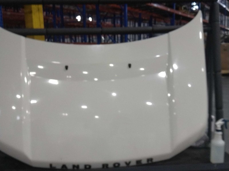 2009 Land Rover LR2 White Hood Panel OEM LR006694 Used 248K Miles