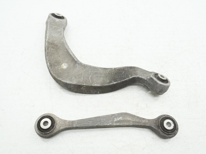 Used Rear Left Driver Side Upper & Lower Control Arm Set 2008-2016 Audi S5 OEM