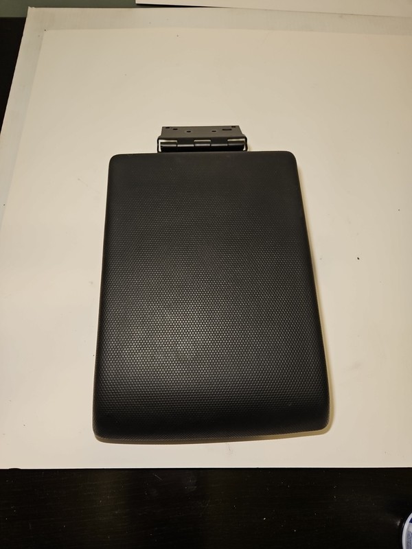 08-10 MERCURY MARINER CENTER CONSOLE ARM REST LID BLACK 2008 2009 2010