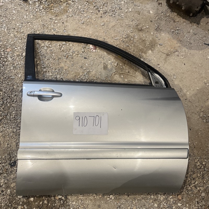 TOYOTA HIGHLANDER 2001 FRONT RIGHTSIDE DOOR SHELL SKIN FACTORY Gray
