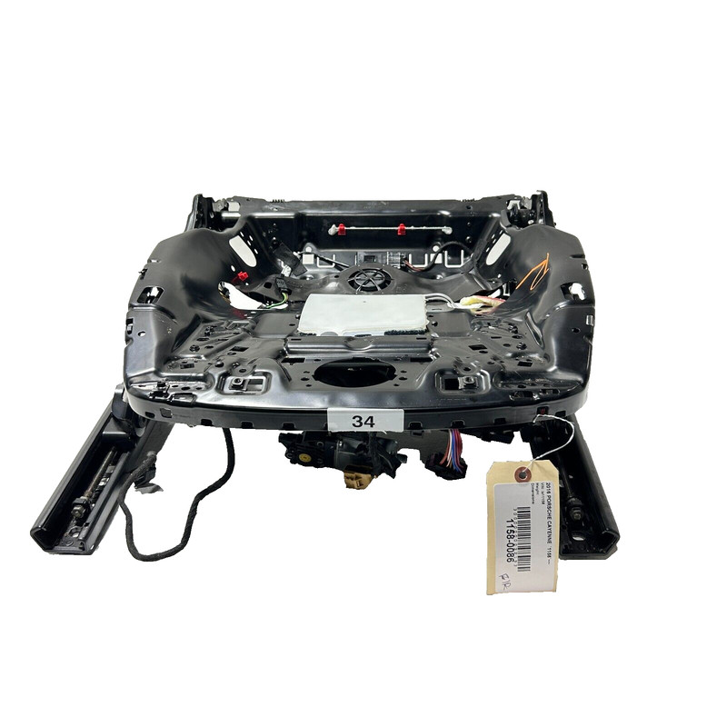PORSCHE CAYENNE 2011 - 2018 FRONT RIGHT PASSENGER SEAT LOWER TRACK FRAME OEM