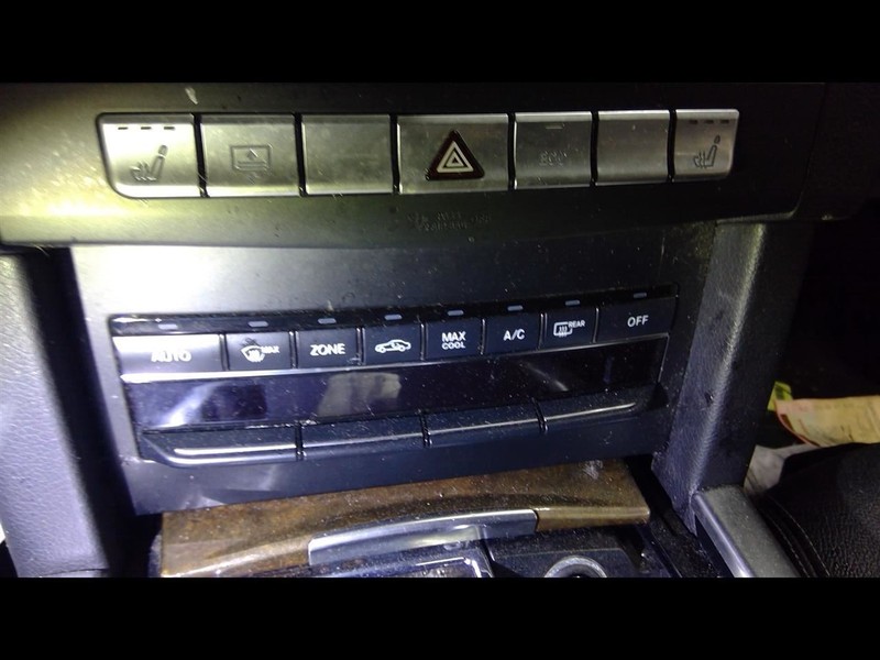 Temperature Control 207 Type Front Fits 15-17 MERCEDES E-CLASS 1616331